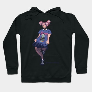 Pastel Goth Girl Hoodie